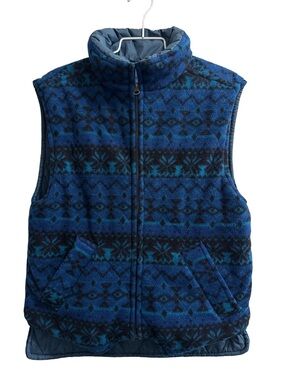 Vintage Men’s Pacific Trail Reversible Fleece Vest Size Small